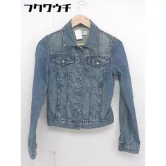 ◇ UNITED COLORS OF BENETTON 長袖 デニム ジャケット Gジャン サイズS インディゴ レディース  【中古】 【1107160000525】