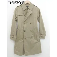 ■ ◎ BEAUTY & YOUTH ビューティアンドユース UNITED ARROWS ベルト付 長袖 トレンチ コート サイズM ベージュ レディース  【中古】 【1107160000471】