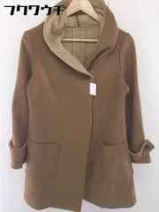 ◇ Dee Flavor ディーフレーバー ウール 長袖 コート サイズ 38 ブラウン レディース  【中古】 【1107190004227】