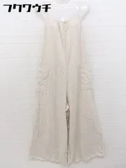 ◇ SM2 サマンサ モスモス キャミソール　コーデュロイ　 オールインワン サイズF ライトベージュ レディース  【中古】 【1107200019098】