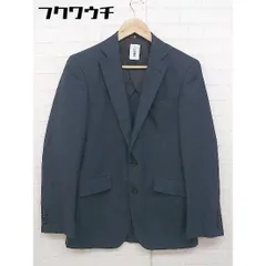 ◇ SUIT SELECT スーツセレクト 2B シングル 長袖 テーラード ジャケット サイズY5 ブルー系 メンズ  【中古】 【1107220001950】
