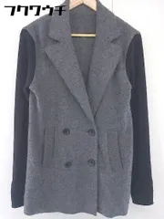 ◇ COMME CA ISM コムサイズム 長袖 ジャケット サイズM グレー ブラック系 レディース  【中古】 【1107210001755】