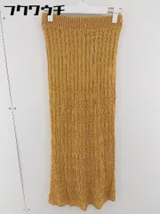 ◇ ◎ SENSE OF PLACE by URBAN RESEARCH ロング タイト ニット スカート サイズF オレンジ レディース  【中古】 【1107270002136】のサムネイル