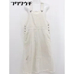 ◇ SM2 サマンサ モスモス ロング サロペット ワンピース サイズF ホワイトベージュ レディース  【中古】 【1107290000723】