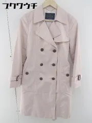■ ◎ JUSGLITTY ジャスグリッティー ウエストベルト付き 長袖 トレンチ コート サイズ2 ベージュ系 レディース  【中古】 【1108030006241】のサムネイル