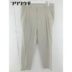 ◇ TIGORA ティゴラ ストレッチ タックパンツ サイズ85 ベージュ メンズ  【中古】 【1108040005685】のサムネイル