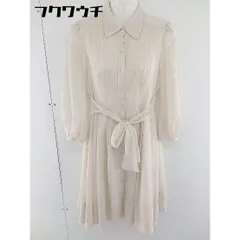 ◇ ◎ prideglide プライドグライド 長袖 膝下丈 ワンピース サイズ38 ホワイトピンク系 レディース  【中古】 【1108110002729】のサムネイル