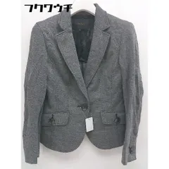 ◇ LE JOUR ル ジュール 1B シングル 長袖 テーラード ジャケット サイズ34 グレー系 レディース  【中古】 【1108230005204】のサムネイル