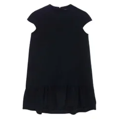 YOKO CHAN ヨーコチャン YCD-315-197 Cap-sleeve A-line Dress キャップスリーブ フレア ドレス ワンピース ブラック ブラック系 36【中古】のサムネイル