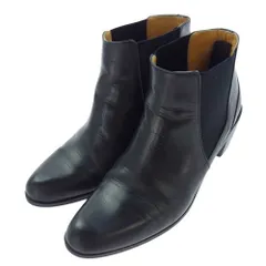 オデットエオディール ODETTE E ODILE B53758 サイドゴア ヒール ショート ブーツ ブラック系 23【中古】