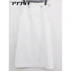 ◇ J.PRESS Jプレス フレア 膝下丈 スカート サイズ9 オフホワイト レディース  【中古】 【1108190006594】