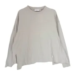 nagonstans ナゴンスタンス 470HS880-0540 asymmetry long sleeves 長袖 カットソー グレー系 M【中古】のサムネイル