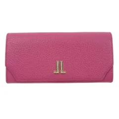 LANVIN ランバン 065-6803 ラブレー パース ロング ウォレット かぶせ長財布 ピンク系【新古品】【未使用】【中古】のサムネイル