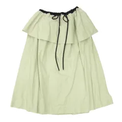 ルル ヴィンテージ LULU VINTAGE 23-060-800-3000-3-0 ドット柄 ドビータフタ スカート オフホワイト系 ネイビー系【中古】