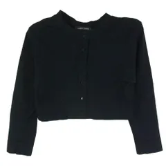 YOKO CHAN ヨーコチャン YCN-116-036 シルク 長袖 カーディガン ブラック系 36【中古】のサムネイル