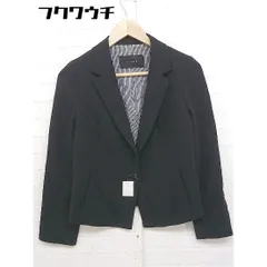 ◇ FONCE フォンセ テーラード ジャケット サイズ38 ブラック レディース  【中古】 【1108270001273】のサムネイル