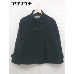 ■ NATURAL BEAUTY BASIC ナチュラルビューティーベーシック ジャケット コート サイズM ブラック レディース  【中古】 【1108270009576】