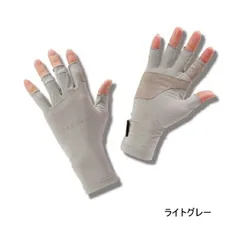 ハヤブサ ストレッチタフグローブ 5本カット Y4197 ライトグレー（96） フリーサイズのサムネイル