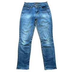 LEVI'S Demi Curve Classic Rise Slim Leg ボーイフレンドデニム ルーズテーパード インディゴ サイズW26 レディースM リーバイス