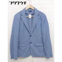 ◇ URBAN RESEARCH アーバンリサーチ 2B シングル 長袖 テーラード ジャケット サイズ38 ブルー系 メンズ  【中古】 【1109010002192】