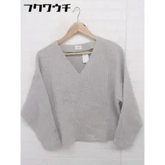 ◇ URBAN RESEARCH DOORS アーバン リサーチ ドアーズ 長袖 ニット セーター サイズONE グレー系 レディース  【中古】 【1109010001669】