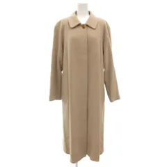 バーバリーズ Burberrys ヴィンテージ ステンカラーコート 9AR ロング カシミヤ 裏地ホース柄 ベージュ /GV