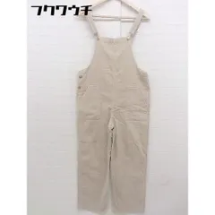 ◇ HOLIDAY ホリデイ コーデュロイ オーバーオール ベージュ系 レディース  【中古】 【1109030008709】