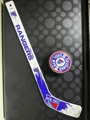 NEW YORK レンジャーズ ホッケー パク + ミニ ステッキ セット