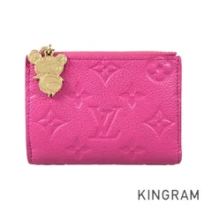 ルイ・ヴィトン LOUIS VUITTON アンプラント ポルトフォイユ リサ M14087 レザー 二つ折り財布 fhb【中古】