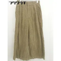 ◇ BEAUTY & YOUTH UNITED ARROWS コーデュロイ タック ワイド パンツ サイズS ブラウン系 レディース  【中古】 【1109080003617】