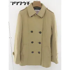 ◇ J.PRESS Jプレス ダブルボタン ウール 長袖 コート サイズ 9 キャメル レディース  【中古】 【1109080008674】
