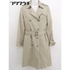 ■ ◎ NATURAL BEAUTY BASIC ベルト、ライナー付き 中綿 長袖 トレンチコート サイズ M ベージュ レディース  【1109090015815】