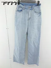 ◇ JEANASIS ジーナシス カットオフ ハイウエスト ジーンズ デニム パンツ サイズ M インディゴ レディース  【中古】 【1109100022468】