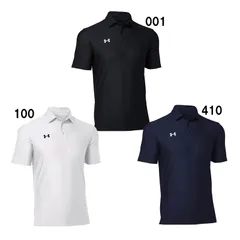 アンダーアーマー UNDER ARMOUR  チームアーマー ポロシャツ  ポロシャツ 半袖   24SS (1384776)、100White