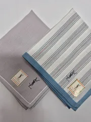 【新品】YVES SAINT LAURENT メンズハンカチ セット
