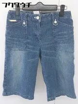 ◇ Michael Michael Kors マイケル マイケル コース デニム ハーフ パンツ サイズ4 インディゴ レディース  【1109140001317】