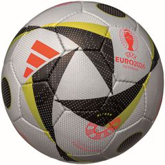 アディダス adidas  フースバルリーベ フィナーレ リーグ ルシアーダ 5号球  UEFA EURO2024TM  レプリカ サッカーボール 検定球   (AF592LUF)、ホワイト