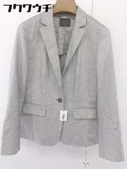 ◇ Demi-Luxe BEAMS デミルクス ビームス テーラード ジャケット サイズ38 アイボリー系 ブラック系 レディース  【1109150002618】のサムネイル