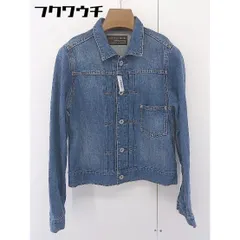 ◇ URBAN RESEARCH DOORS ウォッシュ加工 デニム ジャケット Gジャン サイズOne インディゴ レディース  【中古】 【1109210002732】