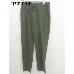 ◇ STRAWBERRY FIELDS ストロベリーフィールズ ウエストゴム タックパンツ サイズ2 カーキ レディース  【中古】 【1109220008618】