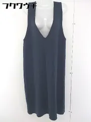 ◇ any FAM エニィファム ノースリーブ ロング ワンピース サイズ2 ネイビー レディース  【1109280000782】