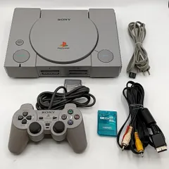 【中古動作品】初代PS Playstation 1 SCPH-9000 本体一式セット メモリ付属