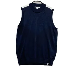 サイズ：L TAYLOR MADE テーラーメイド  ハイネック ニットベスト  ネイビー系 [240101558598] ゴルフウェア レディース ストスト