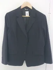 ◇ PERSON'S SUITS STYLE 2B 長袖 テーラードジャケット サイズ17 ブラック レディース  【1109300003007】