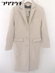 ■ The Virgnia ザ ヴァージニア virgniaquality 長袖 チェスター コート サイズ38 ベージュ レディース  【1109300004073】のサムネイル