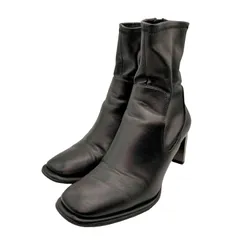 ザラ ZARA メタリックヒールショートブーツ レディース  36