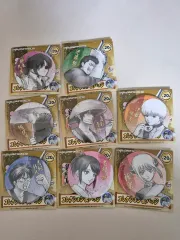 銀魂展 原画 缶バッジ まとめ 8 犬 出品 沖田総悟 神楽 高杉 志村 新八