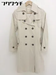 ◇ ◎ Debut de Fiore デビュー・ド・フィオレ LAISSE PASSE 長袖 トレンチコート サイズ38 ライトベージュ レディース 【1110050005364】