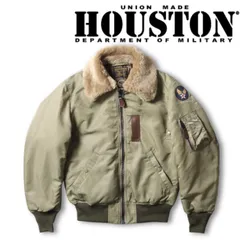 HOUSTON/ヒューストン 5001 B-15B FLIGHT JACKET / B-15Bフライトジャケット  アウター ジャケットメンズ アメカジ  ジーンズメンズ メンズジャケット