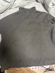 ザラ ニット ハーフジップ